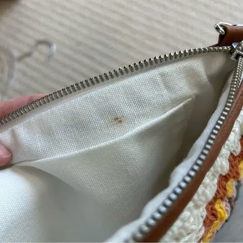 Earthbound  Crochet Square Clutch Crossbody Bag