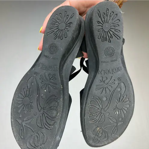 Arche | Arche Satia Noir 38 Black Adventure Sandals with Contoured Footbed 7