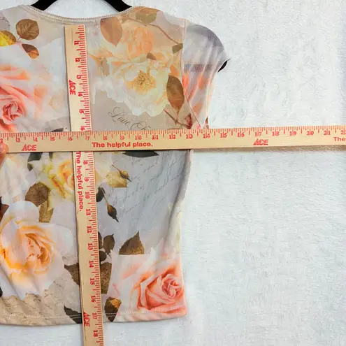 Y2K Rebellious Dreamer XS Babydoll Crop Top V