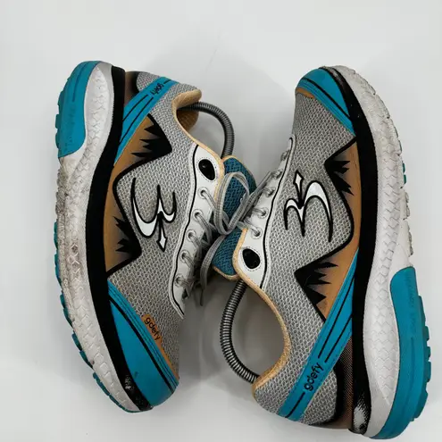 gdefy Gravity Defyer athletic shoes sneakers versatile comfort turquoise gray 10