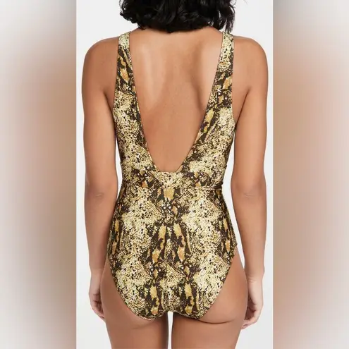 Faithfull the Brand Faithful the Brand - Snake Print Delhi One-Piece Swimsuit