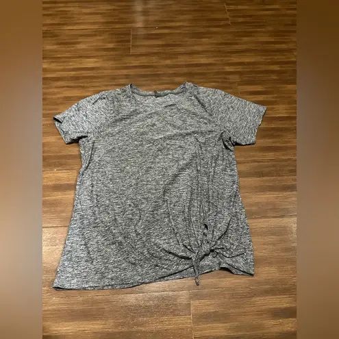 Beyond Yoga Lightweight All for Ties Tee spacedye grey size small LWSD7600