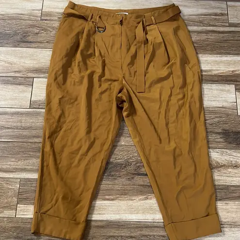 Elizabeth and James  tan ankle casual pants