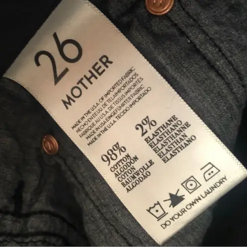 MOTHER The Vamp My Life as a Snow Bunny Black Size 26