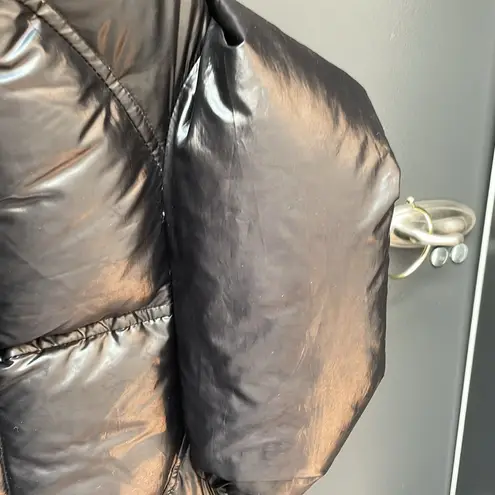 SAM. Freestyle Down Puffer Jacket Black Size 12