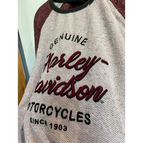 Harley Davidson Genuine Motorclothes Woman’s Crewneck Woman’s Size Large