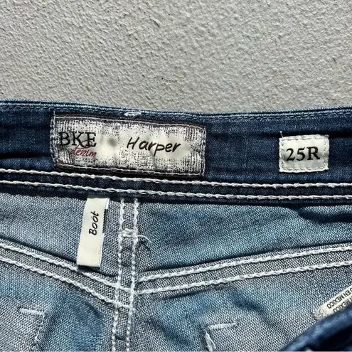 BKE Buckle Harper 25R boot cut jeans