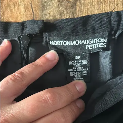 Norton Mcnaughton Black 10P pleated skirt