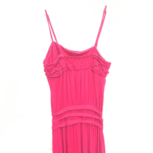 Max Studio NWT M  Pink Spaghetti Strap Maxi Dress Women’s