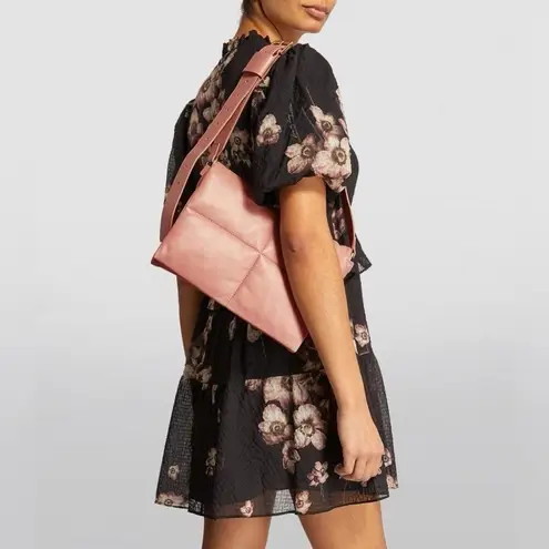 ALLSAINTS Vittoria Soft Leather Shoulder Crossbody Bag TERRACOTTA PINK