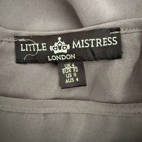 ASOS  Little Mistress Sequin Top UK brand