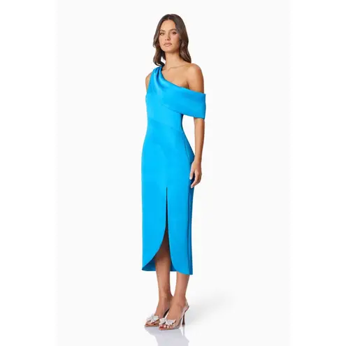Elliatt NWT Alice Off the Shoulder Cocktail Dress in Aqua Sz XS $275