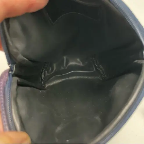 Vintage Studio By Sharif Purse Crossbody Leather Art To Wear Western Purple Red