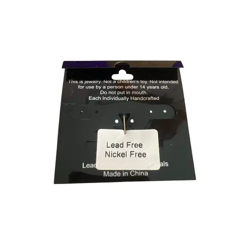 Vintage Lauren Spencer Genuine Crystal Pin Brooch Gold Tone Red Green Clear New