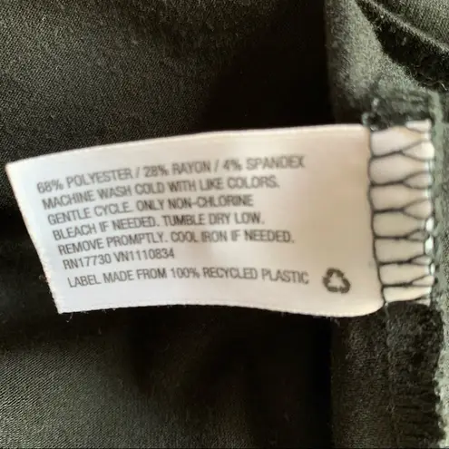 Mossimo black long sleeve scoop neck a