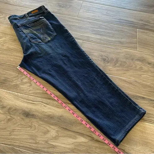 Seven 7 cropped blue jeans size 26