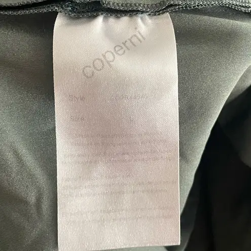 Coperni Asymmetric Flower Gown Green Size L