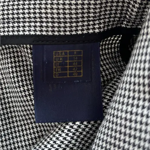 Brooks Brothers houndstooth Wrap Pencil Skirt Knee-Length