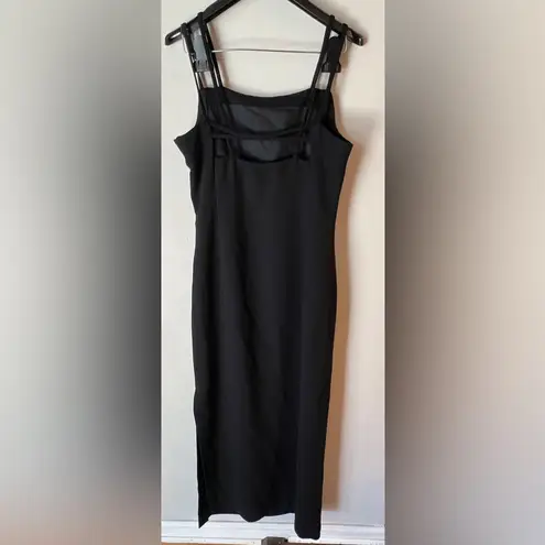 Jones New York  EVENING Black Strappy Sleeveless Long Formal Dress Size 10 P