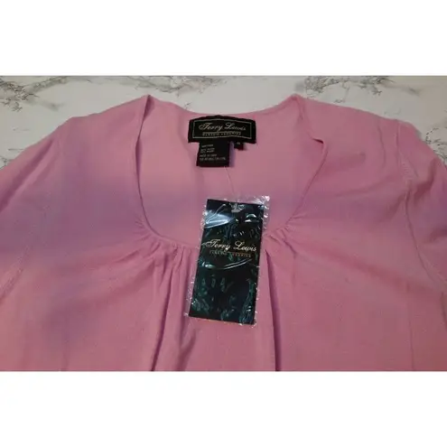 Terry Lewis LAVANDER KNIT TOP SWEATER LONG SLEEVE NEW SIZE 1X