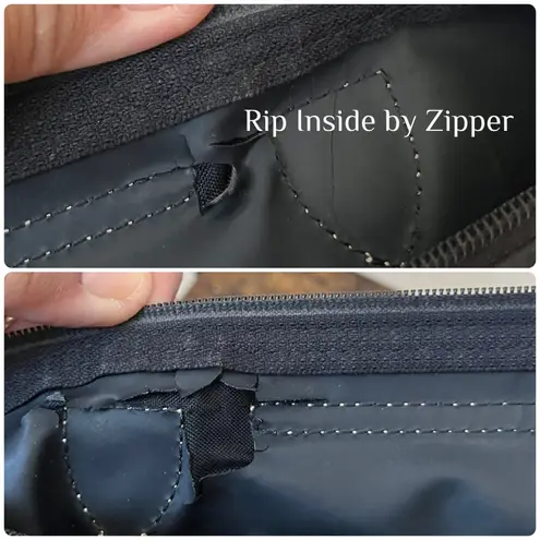 Longchamp  FLAWS Le Pliage Original M Tote Hand Shoulder Nylon Bag Recycle Canvas - Image 7