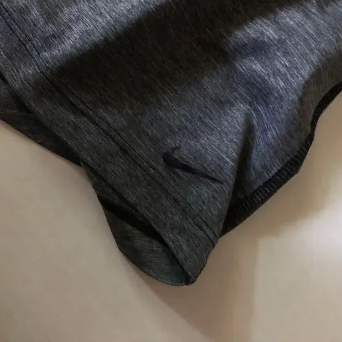 Nike  gray tank with white sports bra inside