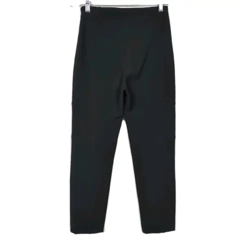 NEIL BARRETT Black Criss Cross Front Super Skinny Fit Ankle Pants Women's IT 40 Size 6