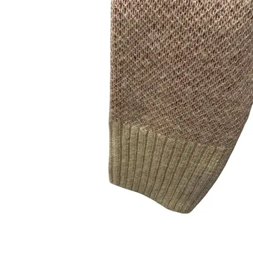 Savanna Jane Nordic Fair Isle Sweater Pastel Colorful Crew Neck Geometric Size S