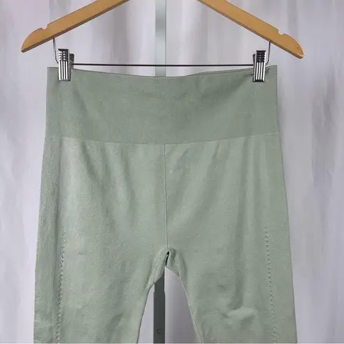 JoyLab XL Extra Large Olive Green Mesh High Waist Leggings Yoga Running Gym