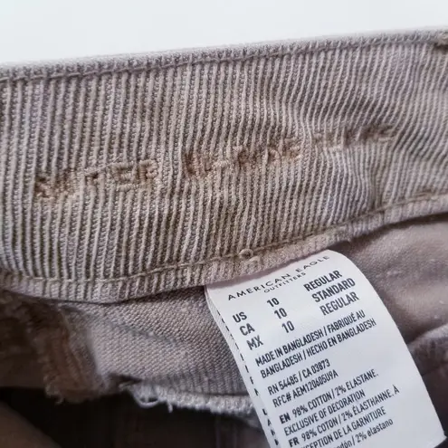 American Eagle AEO  Corduroy Button Fly Super Hi-Rise Flare Pants