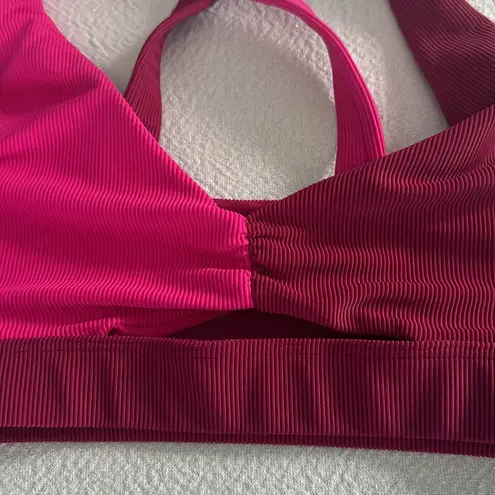 Beach Riot Mila Colorblock Sports Bra, Size Large, $98