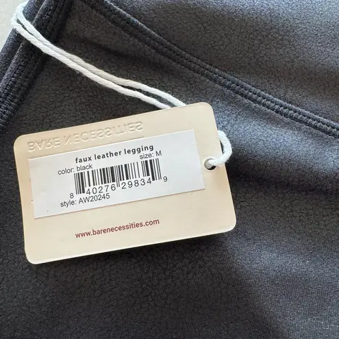 Faux leather leggings