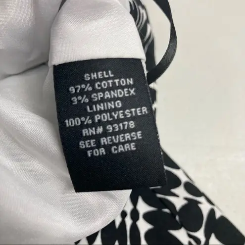 Premise STUDIO Women’s Pollyanna Skater Poodle Skirt Black & White Size 8