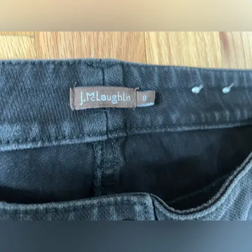 J. McLaughlin  Black Skinny Stretch Jean Size 8