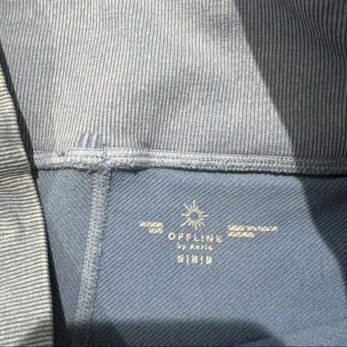 Aerie  OFFLINE Seamless High Waisted‎ 7/8 Legging 5121 In Coast Size Medium