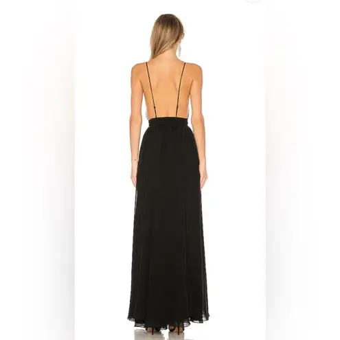 Michael Costello Justin Gown in black, size S