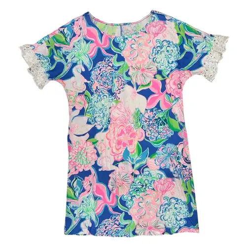 Lilly Pulitzer  Helina T-shirt Dress In Multi Peony For Your Thoughts nwot medium