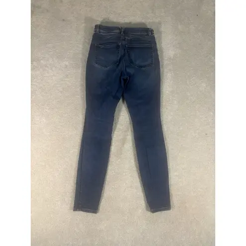 Duluth Womens Asset Management Skinny Jeans Size 6 Reg Med Wash Stretch Shaping Blue