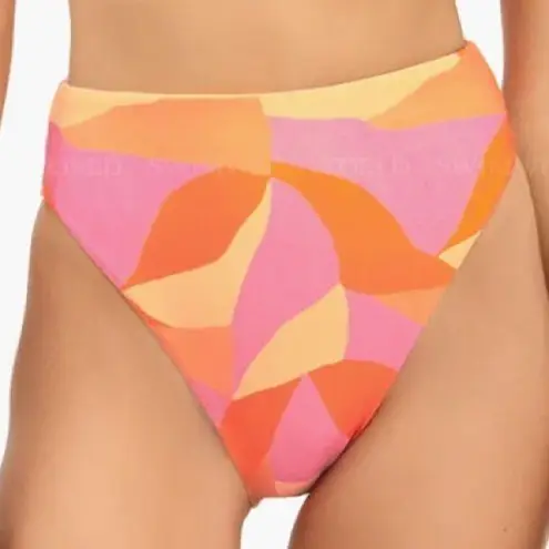 VIX SWIM Gigi Hot Pants Bikini Bottoms Sz S Red