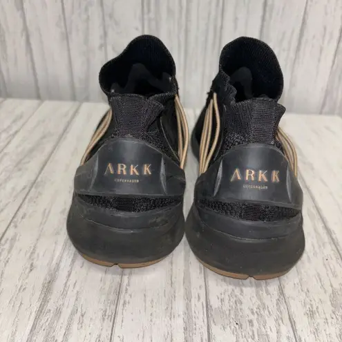 Womens Size 8 Arkk Copenhagen Spyqon Sneakers Black
