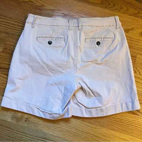 Boden pale pink chino shorts 6” inseam size 8