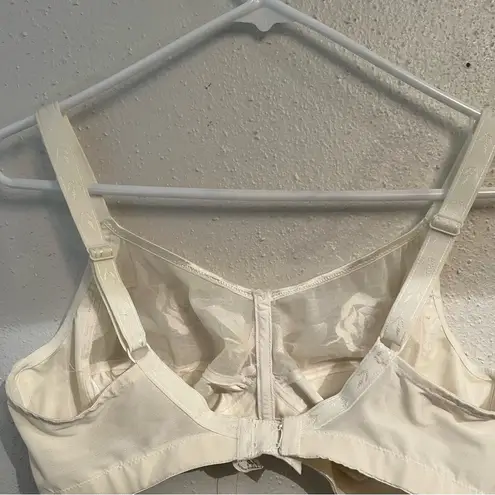 Goddess Keira Satin Underwire Bra Ivory 40DDD GD5950 White