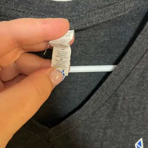 USAF Canvas Black Short Sleeve Tee Gray Size M