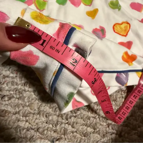 Roller Rabbit Kerri Rosenthal Tiny Drops of Love Hearts Polo Pajamas Size Small