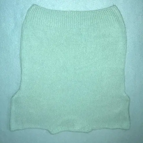 CLOVELLY By Zachary Belil silk angora blend knit sweater short sleeves size S