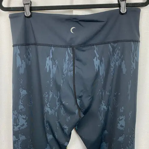 Zyia Black Watercolor Ombre Summit Hi-Rise 7/8 Leggings Sz.16-18 NWT