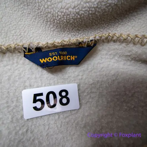 Woolrich fleece sweater Christmas tree , women size 42