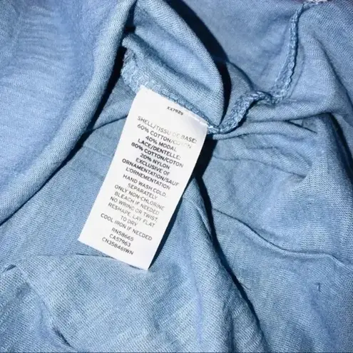 Caslon  Tassel Trim Embroidered TankTop…