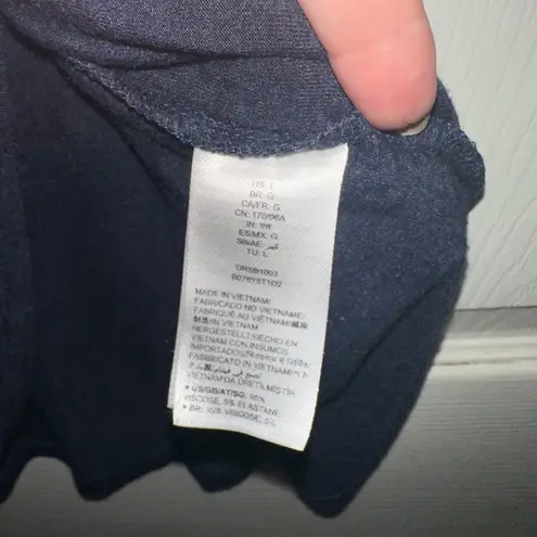 Daily Ritual Women's Navy Blue V