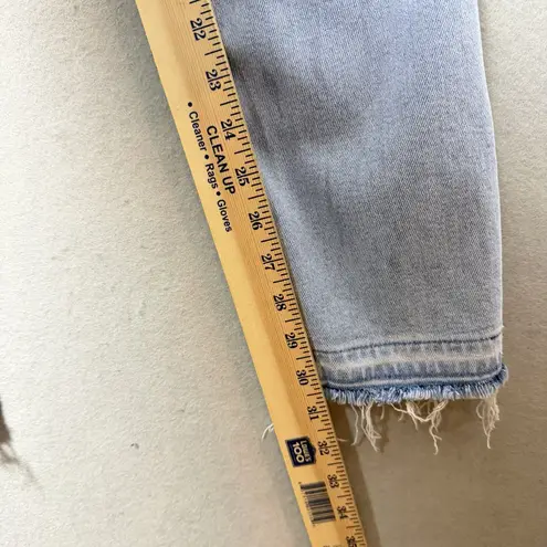 Cotton Citizen Split Skinny Leg Light Wash Button Fly Women’s Size 24